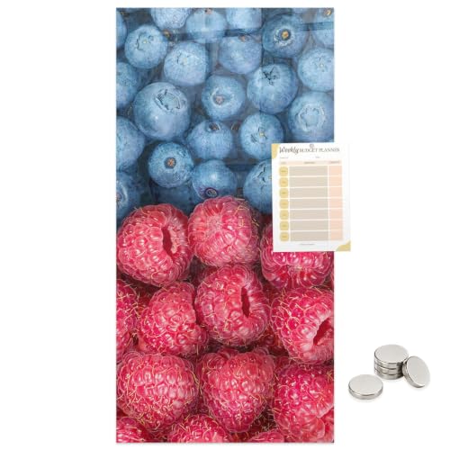 Cristal templado magnético de alta resistencia con impresión artística de frutas rojas