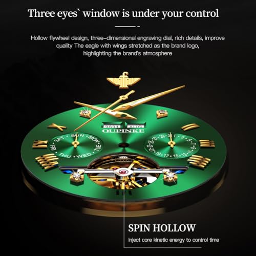 Image of OLEVS Couple Pair Watches Set Automatic Mechanical Self Winding