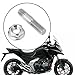 The Lord of the Tools 8X M8 Exhaust Studs with Flange Nuts M8x35 Compatible with Yamaha VMAX Compatible with Suzuki