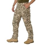 Rothco ミリタリー カーゴパンツ 迷彩 タクティカル BDU (バトルドレスユニフォーム) M