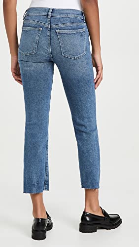 DL1961 Mara Straight Mid-Rise Instasculpt Ankle in Light Distressed Light Distressed 253