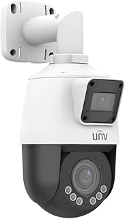 IPC9312LFW-AF28-2X4 Uniview 2*2MP Lighthunter Dual-Lens Network PTZ Camera