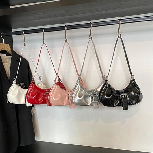 Sac à main plissé en cuir PU pour femme