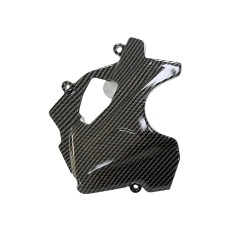 Couvercle chaîne carbone 450SR : protection moteur premium en fibre de carbone véritable