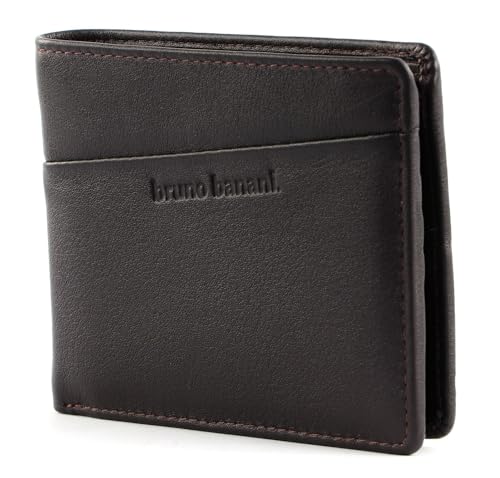 Cuir Bruno Banani marron : rangez vos cartes et monnaie sans encombrement