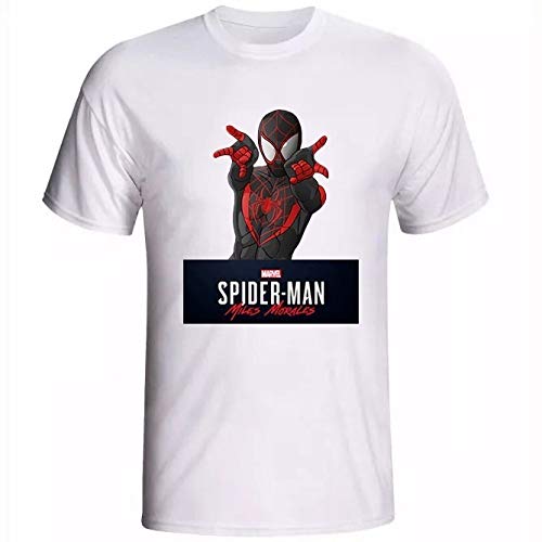 Camiseta camisa Homem Aranha Miles Morales 3 (G)