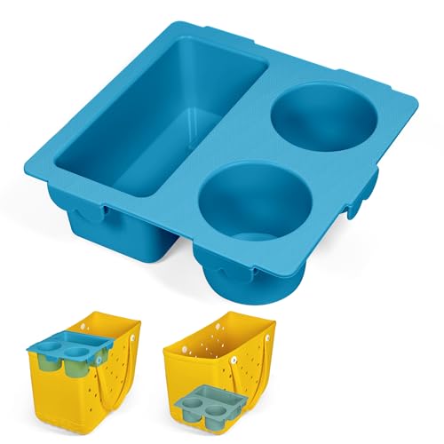Topper Tray for Bogg Bag XL Bogg Bag Accessories Bag Bottom fit Ideal for Beach Pool & Outdoor Trips Easy to Clean (Light Blue)