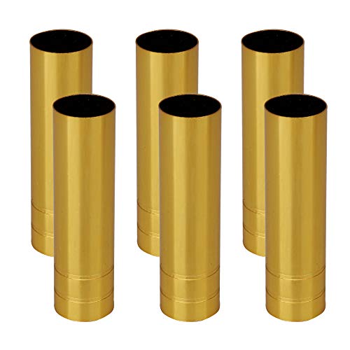 Douilles de chandelier E14 RDEXP lot de 6 tubes de rechange blancs de 10 cm pour restaurer vos lustres