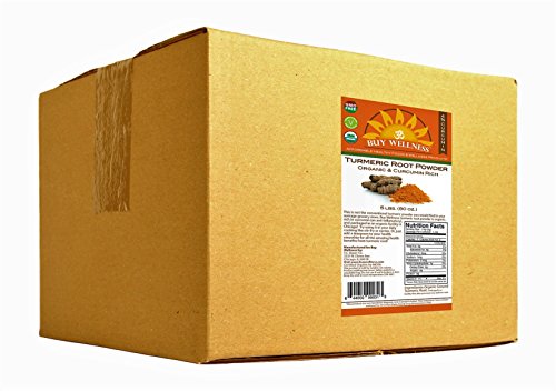 Usda Certified Organic Curcumin Turmeric Powder Fresh Milled 5 Lb Bulk #TOP1