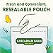 Cascadian Farm Organic Granola, No Added Sugar, Blueberry Vanilla Cereal, Resealable Pouch, 11 oz