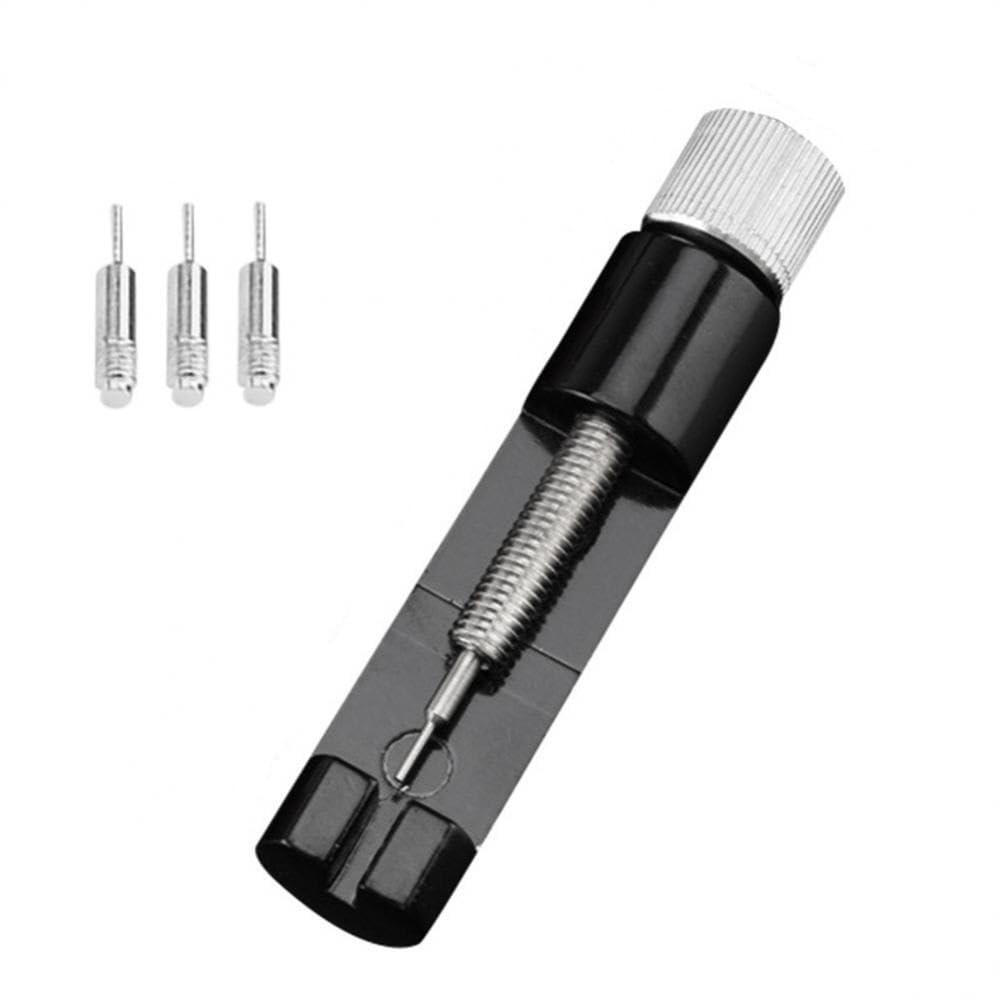 CHENJIAHAO Uhrenwerkzeug Uhr Stripper Metall Kleine Runde Strap Adjuster Metall Gauge Metall Meter Regler Uhr-Reparatur Tisch Reparatur Werkzeug Uhrmacherwerkzeug Set(30sets-02)