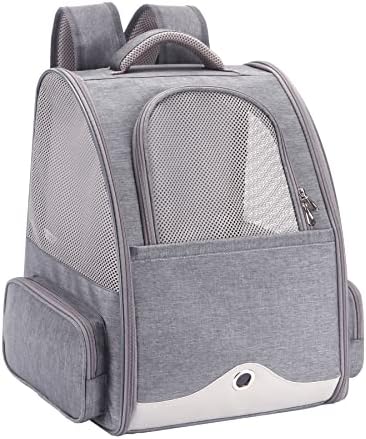 DPEHG Pet Carrier Backpack for Cats, Dogs and Small Animals, Pet Travel Carrier,Super Ventilated Design,Designed for Travel/Walking/Outdoor Use