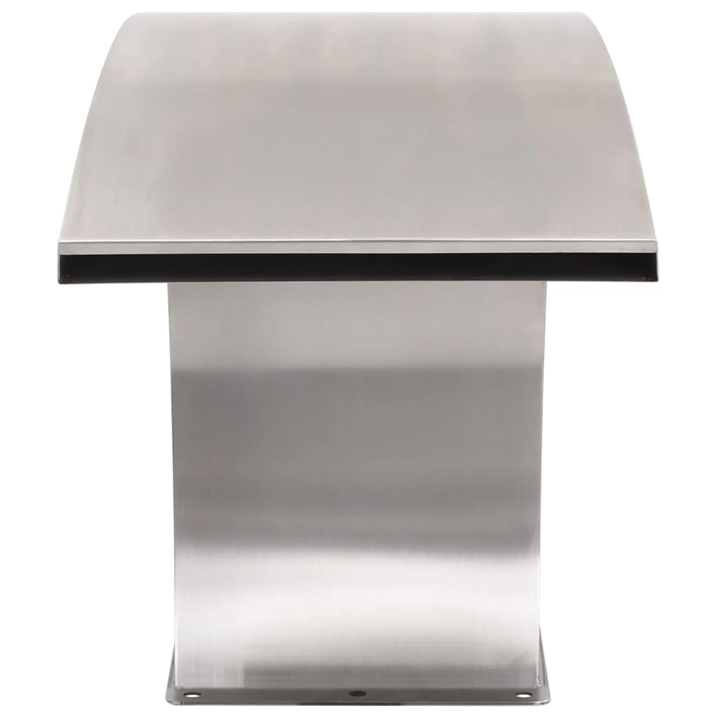 Fontana per Piscina LED Acciaio Inox 30x60x45 cm