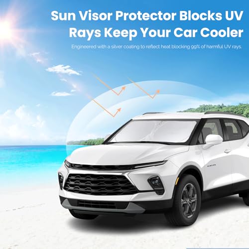 Image of for Chevy Chevrolet Blazer Sunshade Windshield Sun Shade Fit 2019-2026