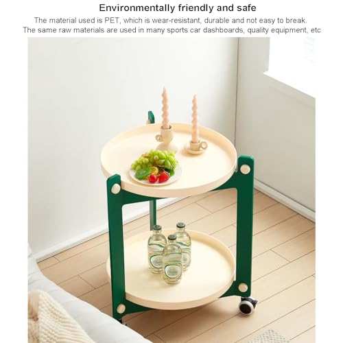 Table basse mobile de chambre pour ne plus jamais manquer de place à côté du lit - 6