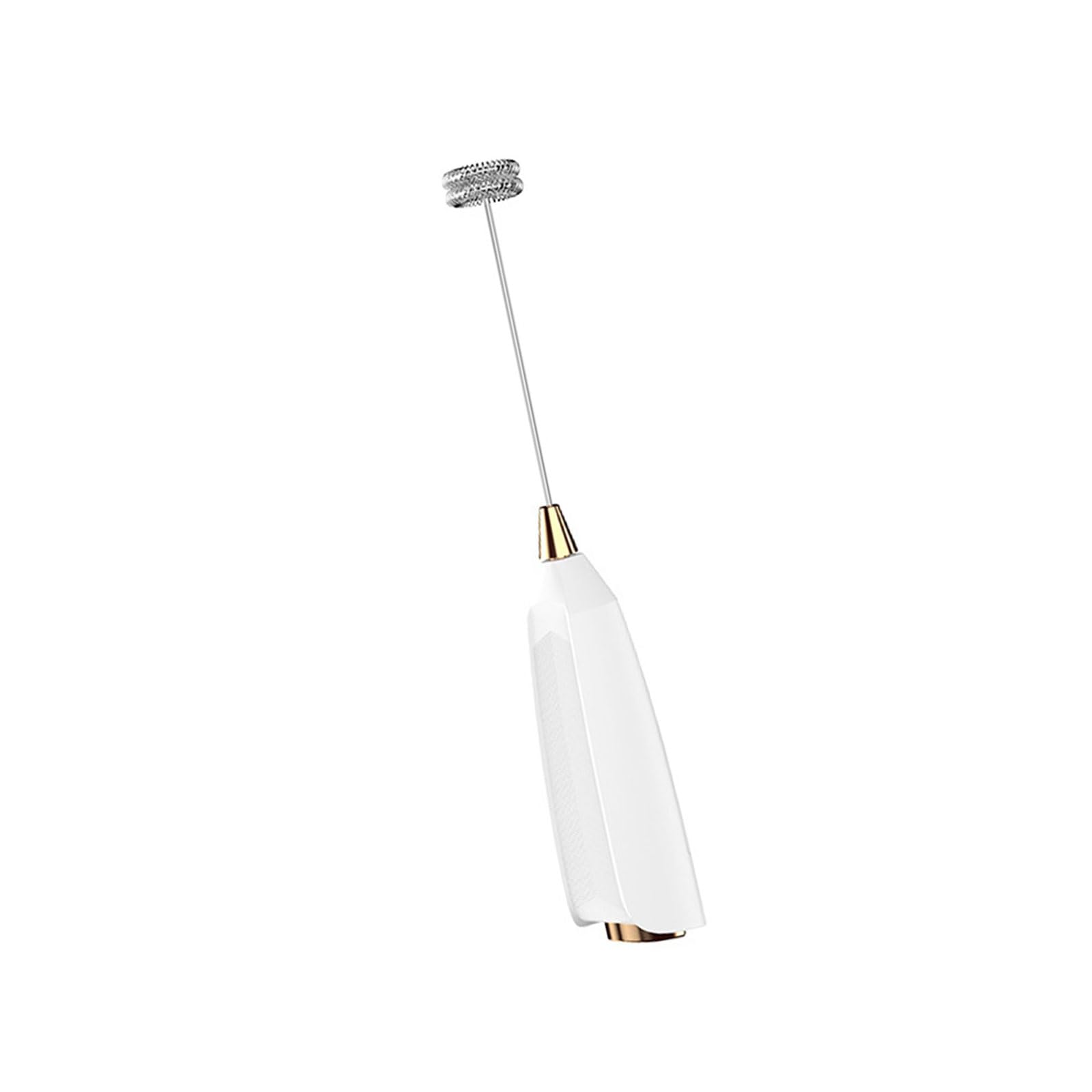 Buxuaaaa Automatic Milk Frother and Multipurpose Whisk Battery Operated ABS Stainless Steel Texture for Baking and Kitchen Use Eggs & Coffee Drinks