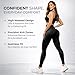 PIVOFF 2026 NEW Resistance Band Leggings for Women - 3D Anti-Cellulite, Butt Lifting, Tummy Control Compression (Black,Medium)