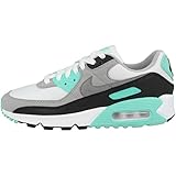 Nike Women's Race, White Particle Grey Hyper Turquoise Black, 3 UK
