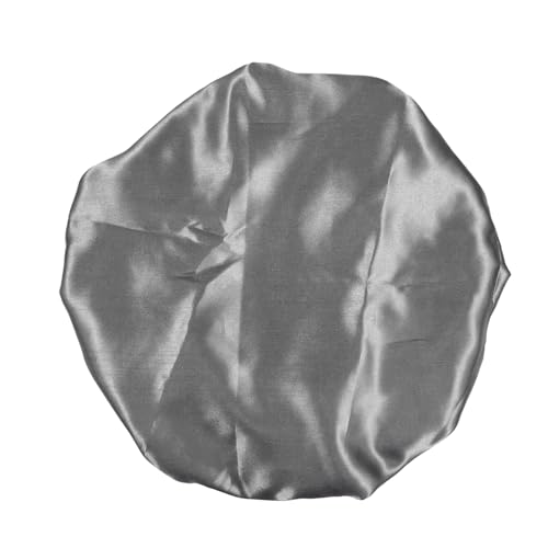 VALICLUD gorro de dormir de doble capa gorro de acondicionamiento seda baño Gorro de ducha impermeable gorro de peluqueria gorro para la caída del cabello Satín Púrpura