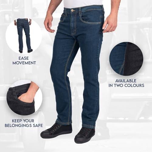 Lee Cooper Men's Stretch Denim Work Jeans - Comfortable & Durable - Image 5