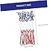 Kisangel 8pcs Heavy Duty Basketball Net Replacement Basketball Hoops Nets for Training Standard Rim Compatible Tear Resistant Easy Install