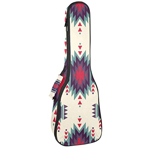 Housse pour ukulélé vintage ethnique bohème floral 10 mm avec rembourrage épais 53,3 cm avec sangles réglables pour… - Les Beatles, Paul McCartney, John Lennon, RIngo Starr, George Harrison Housse pour ukulélé vintage ethnique bohème floral 10 mm avec rembourrage épais 53,3 cm avec sangles réglables pour…