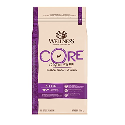 Wellness CORE Cat Food Dry Kitten, Grain Free, Turkey & Salmon, 1.75 kg