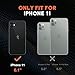 NTG[2023 New Designed for iPhone 11 Case, Heavy-Duty Tough Rugged Lightweight Slim Shockproof Protective Case for iPhone 11 6.1 Inch, Orange