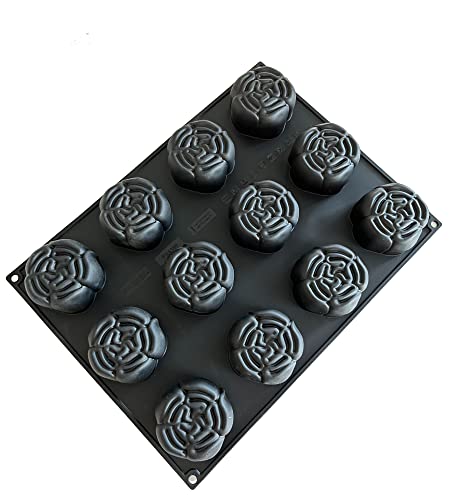 Pavoni Silicone Mould for Dentelle PX4388 Italia, Black - Image 2