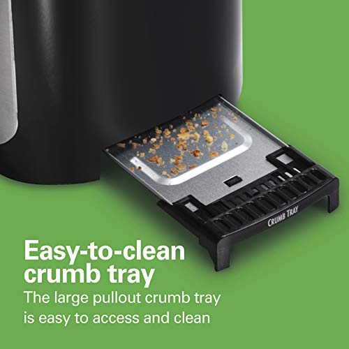 Hamilton Beach 22820 Toaster With Bagel And Defrost Settings, Boost, Auto-Shutoff And Cancel Button Wide Slot, 2 Slice, Sure Toast #TOP4