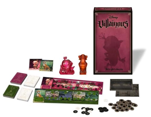 Ravensburger 22844 22844-Disney Gibt´ S Saures, Edizione Tedesca Della Sesta Espansione Di Villainous, Per 2 O Più Giocatori Da 10 Anni, Nero, Bianco, Viola, Verde, Arancione, Giallo - 3