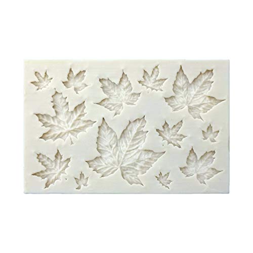 Leaves Shaped Cake Decorating Mold DIY 3D Fondant Chocolate Baking Silicone Mould Sugar Craft Tool