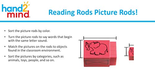 Hand2Mind 60001C Reading Rods, Create Sight Words thumb #1
