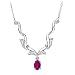 Produktbild Naava Damen-Halskette 9 Karat 375 Weißgold PNE01129W RU