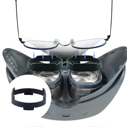 Gorise Brillen-Abstandshalter für PSVR2-Objektive, kratzfester Ring, Brillen-Stoßfänger, VR-Objektivschutz, Zubehör
