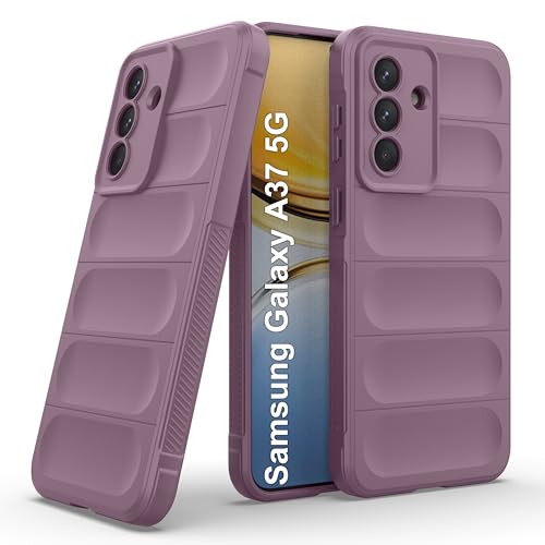 Image of Zapcase Back Case Cover for Samsung Galaxy A37 5G | Compatible for Samsung Galaxy A37 5G Back Cover | Liquid Silicon Magic Case with Camera Protection | Lavender
