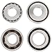 Seaforie 4PCS K114 CVT Automatic Transmission Pulley Bearing Kit B49-12UR B37-9A Compatible with Toyota Lexus 096220 B37Z-5UR B37-10UR