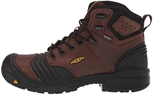 KEEN Utility Men's, Portland 6 inch Waterproof Boot Dark Earth 11.5 D | Image 7