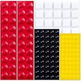 STSTR 165PCS Bump Dots for Visually Impaired, Multiple Colors Sizes Shapes Low Vision Aids Tactile Stickers, 4 Styles Braille Aids for Blind, Low Vision, Elderly (Red, Black, Yellow, White)