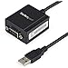 Price comparison product image StarTech.com USB to Serial Adapter - 1 port - USB Powered - FTDI USB UART Chip - DB9 (9-pin) - USB to RS232 Adapter (ICUSB2321F)