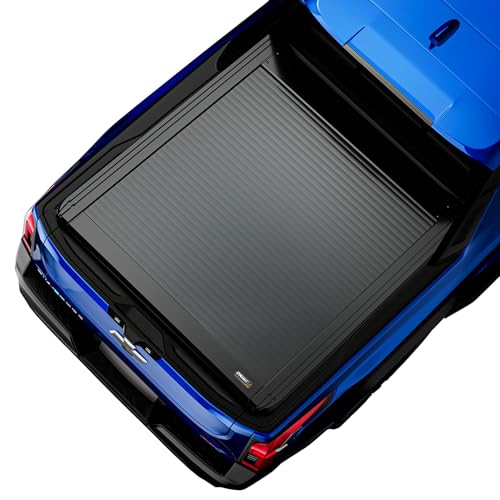 Image of ONINE Low Profile Retractable Hard Tonneau Cover Custom fit 2024-2026 Chevy Silverado EV GMC Sierra EV (NOT Compatible w /Midgate), Anti-Thief, Weatherproof & Secure