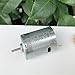 Leloo Lcuihong-Mini-Gleichstrommotor DIY Kleiner elektrischer Bohrmotor, DC 3V-12V 48000RPM, RK-380PH Mikrokohlenstoffbürstenmotor für elektrische Bohrmaschine mit Kühlgebläse DIY Ersatzteile