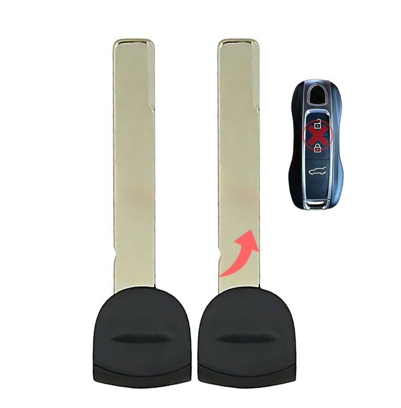 Espadín de llave Porsche IYZ-PK3-02 para mando remoto proxy de repuesto