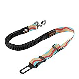 【Schützen Sie Ihren Hund】: Unser längenverstellbarer Hundegurt vermeidet, dass ein verängstigter Hund auf den Vordersitz springt oder bei einem Unfall verletzt wird.Der Hundegurt schützt Dich, Deine Mitfahrer und Deinen vierbeinigen Liebling in jeder Situation.Und der reflektierende Riemen kann Ihre Hunde nachts sichtbar halten.