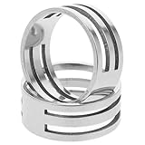 material bisuteria mercadolibre mexico 【DISEÑO ERGONÓMICO 17MM】: Con un diámetro interior de 17 mm, se ajusta cómodamente al dedo del usuario, permitiendo un manejo fluido y reduciendo la fatiga durante largas sesiones de manualidades