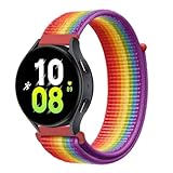 GoodZwetch Cinturino di ricambio per Amazfit Bip 6/Bip 5/Unity/GTR 4/3/3 Pro/2/2e/47 mm/Pace/Stratos 2/2S/3/Balance 46 mm, cinturino regolabile in morbido nylon