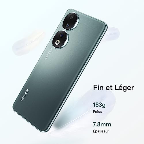 HONOR 90 5G: 200 MP Kamera, 6,7” AMOLED, 12GB+512GB, Grön