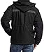 Caterpillar Men's Heavy Insulated Parka (Regular and Big & Tall Sizes), Black, Medium