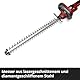 Einhell Akku-Heckenschere GC-CH 1855/1 Li Kit Power X-Change (18 V, 55 cm Schnittlänge, 18 mm Zahnabstand, drehbarer Handgriff, Schnittgutsammler, inkl. 2,5 Ah Akku & Ladegerät)