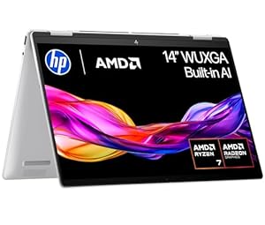 HP Envy x360 14" 2in1 Laptop | AMD Ryzen 7 8840HS Processor | AI Enhanced | 16GB RAM | 1TB SSD | AMD Radeon Graphics | WUXGA Touchscreen | Up to 14.75 Hrs Battery | Windows 11 | 14-fa0000sa